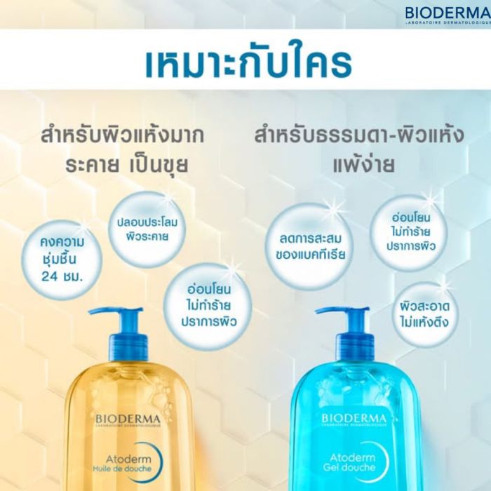 Bioderma Atoderm HUILE DE DOUCHE 1000 ml